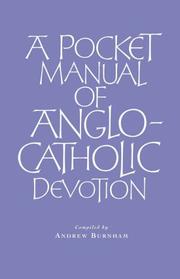 Cover of: A Pocket Manual of Anglo-Catholic Devotion