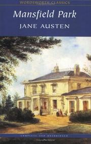 Cover of: Mansfield Park (Wordsworth Classics) (Wordsworth Collection) by Jane Austen