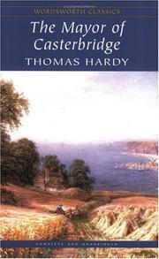 Cover of: Mayor of Casterbridge (Wordsworth Classics) (Wordsworth Collection) by Thomas Hardy