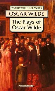 Cover of: The Plays of Oscar Wilde by Oscar Wilde