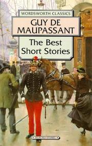 Cover of: The Best Short Stories by Guy de Maupassant