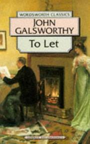 Cover of: To Let by John Galsworthy