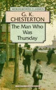 Cover of: Man Who Was Thursday (Wordsworth Collection) by Gilbert Keith Chesterton