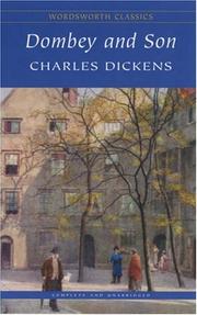 Cover of: Dombey and Son (Wordsworth Classics) (Wordsworth Classics) by Charles Dickens