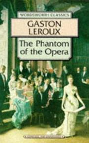Cover of: Phantom of the Opera by Gaston Leroux