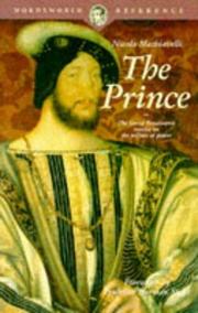 Cover of: The Prince by Niccolò Machiavelli