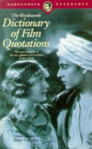 Cover of: Dictionary of Film Quotations (Wordsworth Collection) by Tony Crawley