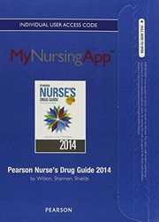 Cover of: MyNursingApp -- Access Card -- for Pearson Nurse's Drug Guide 2014