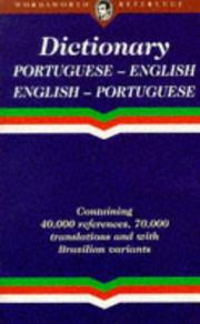 Cover of: Portuguese-English/English-Portugese