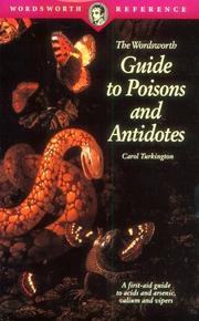 Cover of: Guide to Poisons and Antidotes
