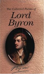 Cover of: POETICAL WORKS-BYRON by Lord Byron