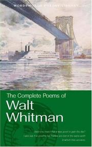 Cover of: POETICAL WORKS- WHITMAN (Wordsworth Collection) (Wordsworth Collection)