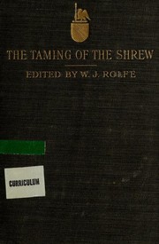 Cover of: The taming of the shrew. by William Shakespeare