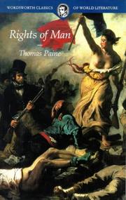 Cover of: Rights of Man by Thomas Paine