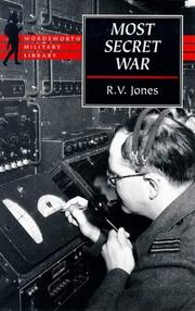 Cover of: Most Secret War (Wordsworth Military Library) by R. V. Jones