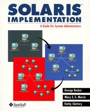 Cover of: Solaris implementation: a guide for system administrators