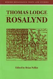 Cover of: Rosalynd by Thomas Lodge