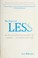 Cover of: The power of less