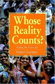 Cover of: Whose Reality Counts?: Putting the First Last