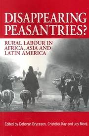 Cover of: Disappearing peasantries?: rural labour in Africa, Asia and Latin America