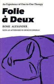 Cover of: Folie a Deux: An Experience of One-To-One Therapy