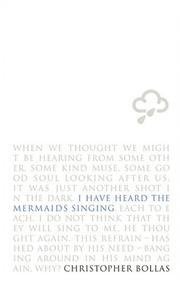 Cover of: I Have Heard The Mermaids Singing