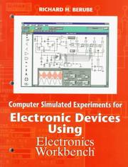 Cover of: Computer Simulated Experiments for Electronics Devices Using Electronics Workbench
