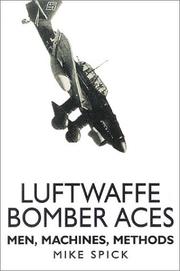 Cover of: Luftwaffe Bomber Aces (Luftwaffe at War.)