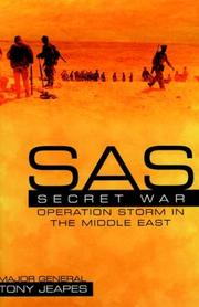 SAS secret war by Tony Jeapes