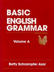 Cover of: Basic English Grammar, Book A