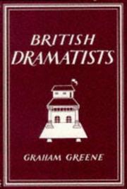 Cover of: British Dramatists