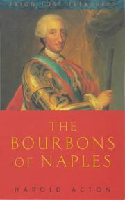 Cover of: The Bourbons of Naples: (1734-1825) (Prion Lost Treasures)