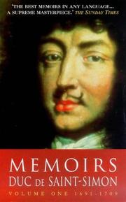 Memoirs by Saint-Simon, Louis de Rouvroy duc de, Lucy Norton