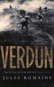 Cover of: Verdun (Lost Treasures) by Jules Romains