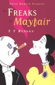 Cover of: The Freaks of Mayfair by E. F. Benson