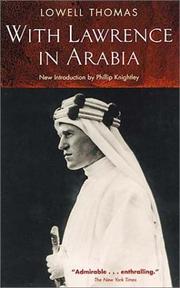 Cover of: With Lawrence in Arabia (Lost Treasures) by Lowell Thomas, Sr.