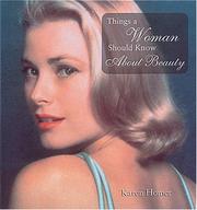 Cover of: Things a Woman Should Know about Beauty by Karen Homer