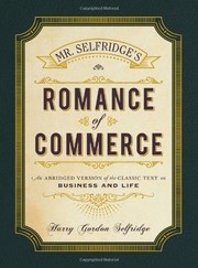 Cover of: Mr. Selfridge's Romance of Commerce by Harry Gordon Selfridge