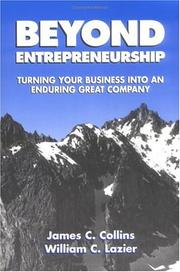 Beyond Entrepreneurship cover