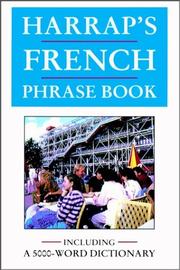 Cover of: Harrap's French Phrase Book