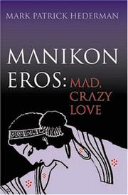 Cover of: Manikon Eros by Mark Patrick Hederman