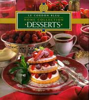 Cover of: Desserts (Cordon Bleu Home Collection)