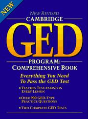 Cover of: New revised Cambridge GED program
