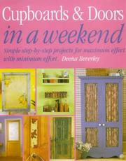 Cover of: Cupboards and Doors in a Weekend (In a Weekend)