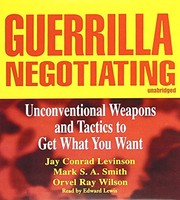 Cover of: Guerrilla Negotiating