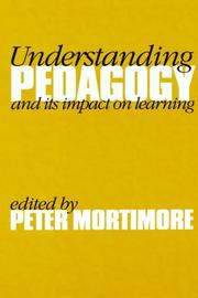 Cover of: Understanding pedagogy and its impact on learning