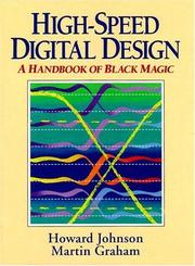 Cover of: High-speed digital design by Howard W. Johnson