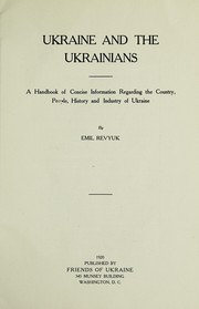 Cover of: Ukraine and the Ukrainians | Emil Revyuk