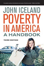 Cover of: Poverty in America: A Handbook