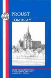 Cover of: Combray by Marcel Proust